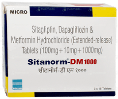Sitanorm Dm 1000 Tablet 15