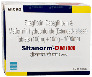 Sitanorm Dm 1000 Tablet 15
