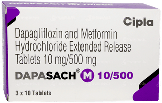 Dapasach M 10/500 Tablet 10