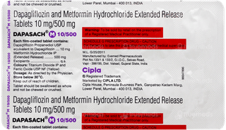 Dapasach M 10/500 Tablet 10