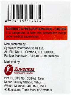 Zensita Trio 1000 Tablet 15 Zensita Trio 1000 Tablet 15