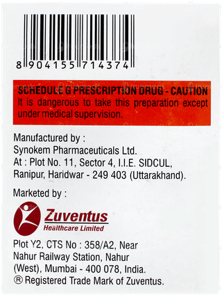 Zensita Trio 1000 Tablet 15