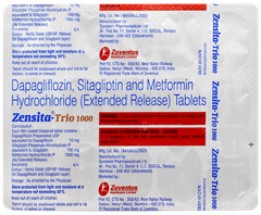 Zensita Trio 1000 Tablet 15 Zensita Trio 1000 Tablet 15