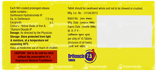 Drifenacin 7.5 Tablet 10