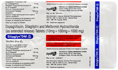 Sitaglyn Dm 100/1000 Tablet 10