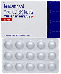 Telsar Beta 50 Tablet 15