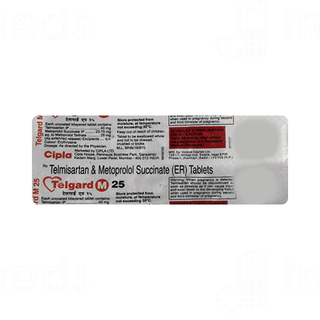 Telgard M 25 MG Tablet Er 10