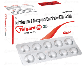 Telgard M 25 Mg Tablet Er 10