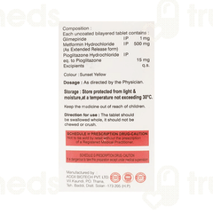 Triglim 1 Tablet 10