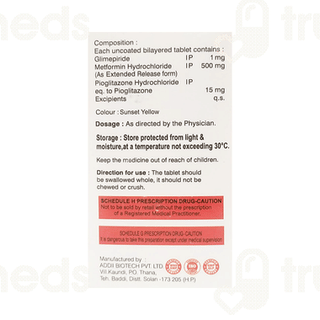 Triglim 1 Tablet 10