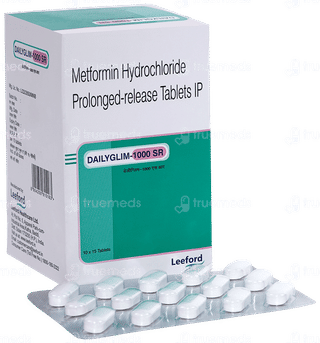 Dailyglim 1000 Sr Tablet 15
