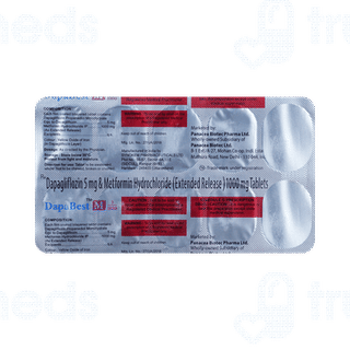 Dapabest M 5/1000 MG Tablet 10