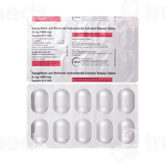 Dapabite M 5/1000 Tablet 10 Dapabite M 5/1000 Tablet 10
