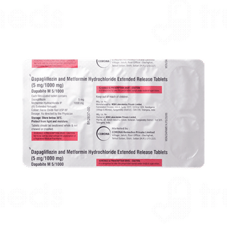 Dapabite M 5/1000 Tablet 10