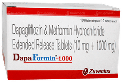 Dapaformin 1000 Tablet 10 Dapaformin 1000 Tablet 10
