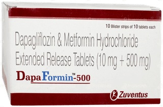 Dapaformin 500 Tablet 10