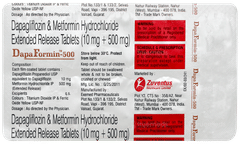 Dapaformin 500 Tablet 10 Dapaformin 500 Tablet 10