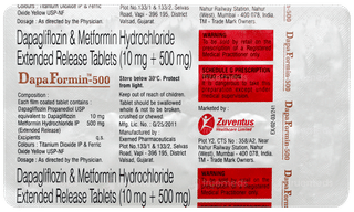 Dapaformin 500 Tablet 10