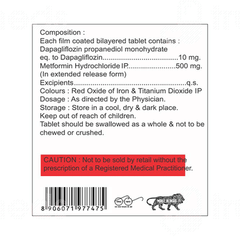 Dapafyzin M10/500 Tablet 7