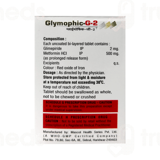Glymophic G 2 MG Tablet 10