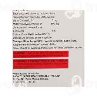 Dexiglu M 5 MG Tablet 10