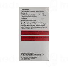 Glimsay M 3 MG Tablet 10 Glimsay M 3 MG Tablet 10