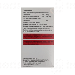 Glimsay M 3 MG Tablet 10