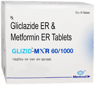 Glizid Mxr 60/1000 Tablet 15