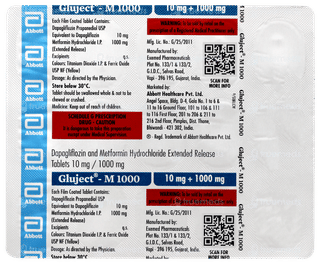 Gluject M 1000 Tablet 15