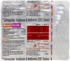Voglow 0.3 GM 1 Tablet 15 Voglow 0.3 GM 1 Tablet 15