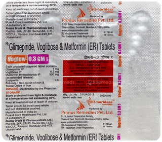Voglow 0.3 GM 1 Tablet 15