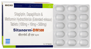 Sitanorm Dm 500 Tablet 15