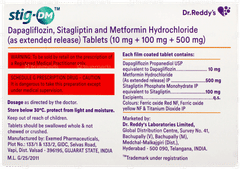 Stig Dm 10+100+500mg Tablet 10