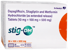 Stig Dm 10+100+500mg Tablet 10