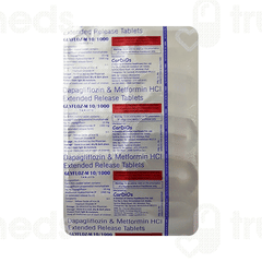 Glyfloz M 10/1000 MG Tablet 10