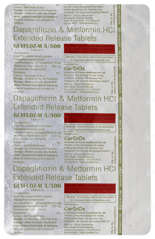 Glyfloz M 5/500 Tablet 10
