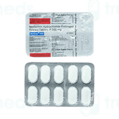 Metbay 500 MG Tablet 10 Metbay 500 MG Tablet 10