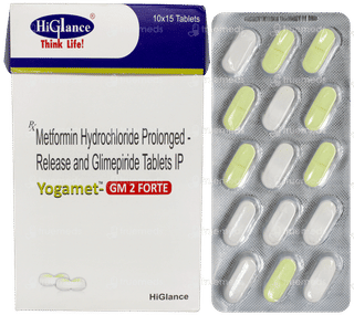 Yogamet GM 2 Forte Tablet 15