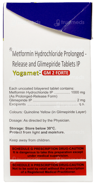 Yogamet GM 2 Forte Tablet 15