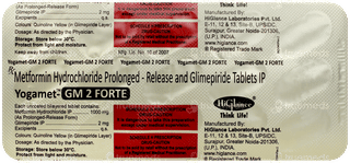 Yogamet GM 2 Forte Tablet 15