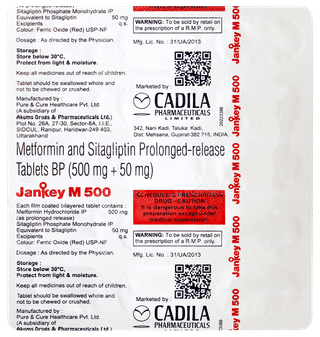 Jankey M 500 Tablet Pr 15