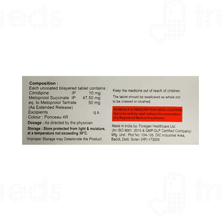 Cilian M 10/50 MG Tablet 10