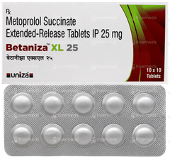 Betaniza Xl 25 MG Tablet 10