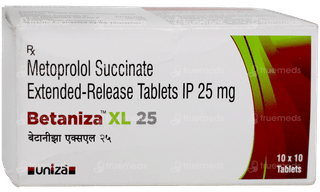 Betaniza Xl 25 Mg Tablet 10