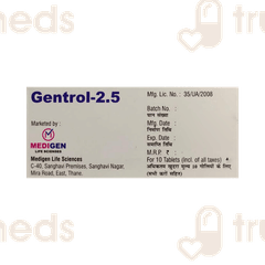 Gentrol 2.5 Tablet 10 Gentrol 2.5 Tablet 10