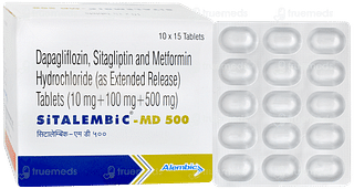 Sitalembic Md 500 Tablet 15