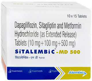 Sitalembic Md 500 Tablet 15