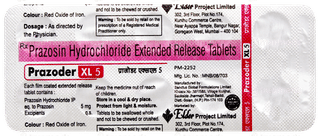 Prazoder Xl 5 Tablet 10