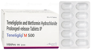 Teneliglip M 500 Tablet 10