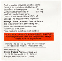 Teneliglip M 500 Tablet Pr 10 Teneliglip M 500 Tablet Pr 10